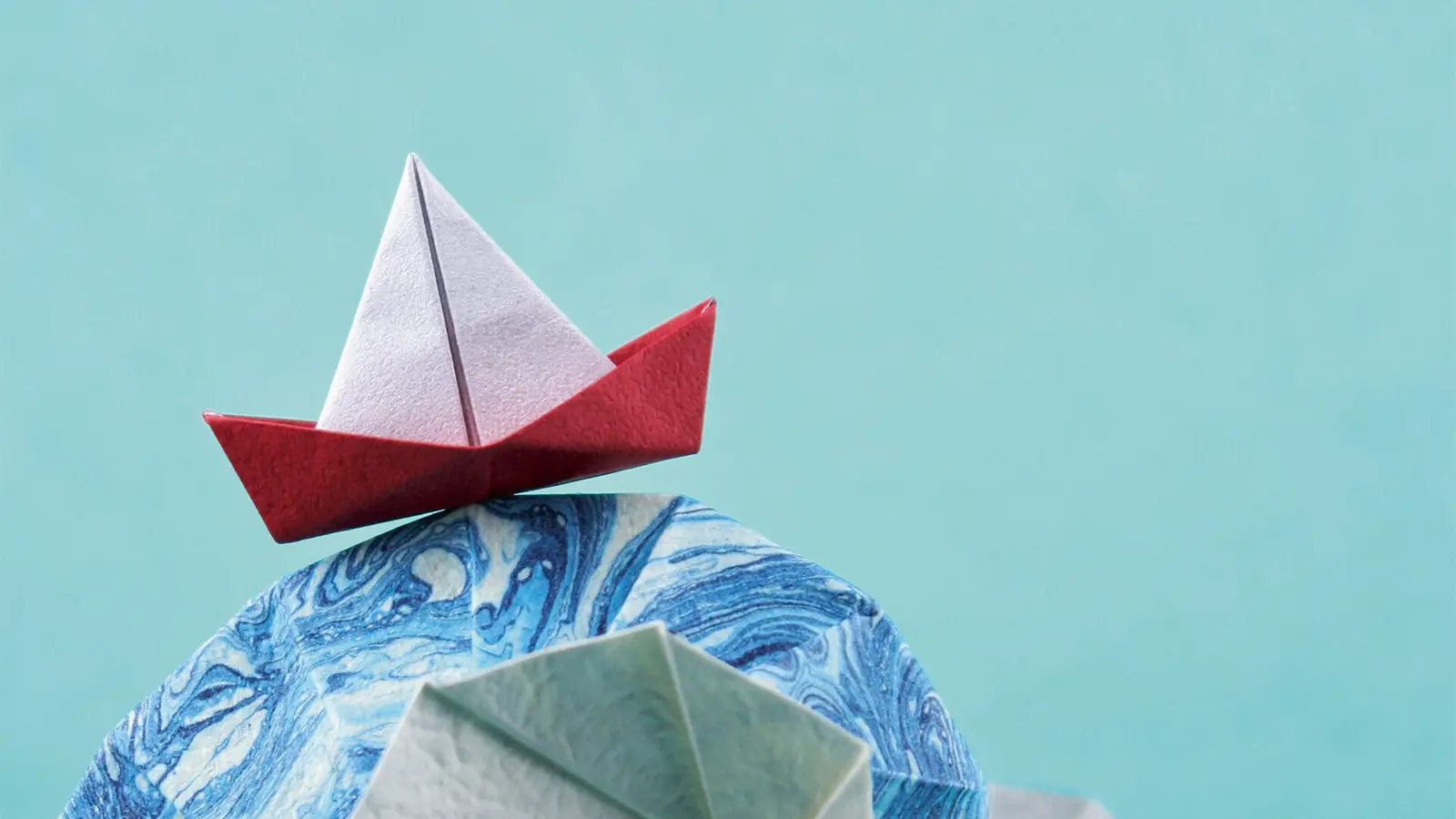 Cartes en origami du jeu Sea Salt & Paper édité par Bombyx